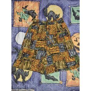 Vintage Tribal Shorts Elastic Waist Boho Women's Small Cristin Stevens